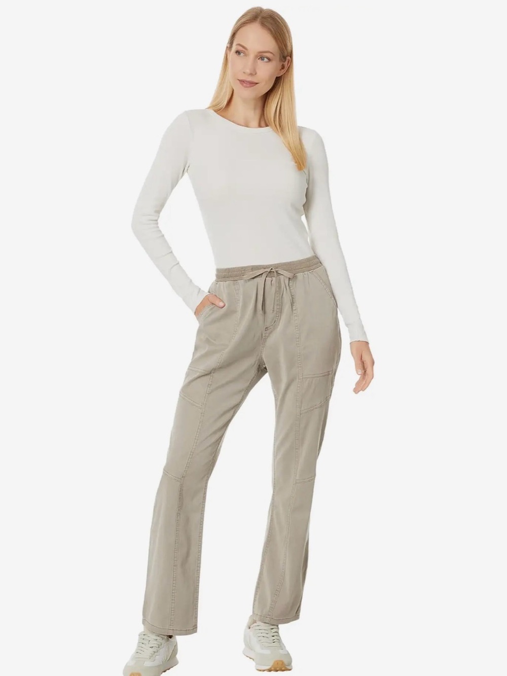 NWT Splendid Shay Twill Pants Tawny Sz S - Picture 5 of 12